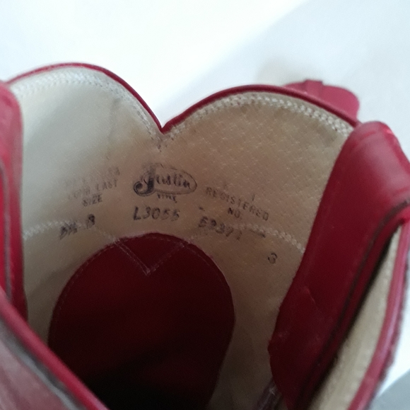 Justin Red Roper Boots - Picture 10 of 11